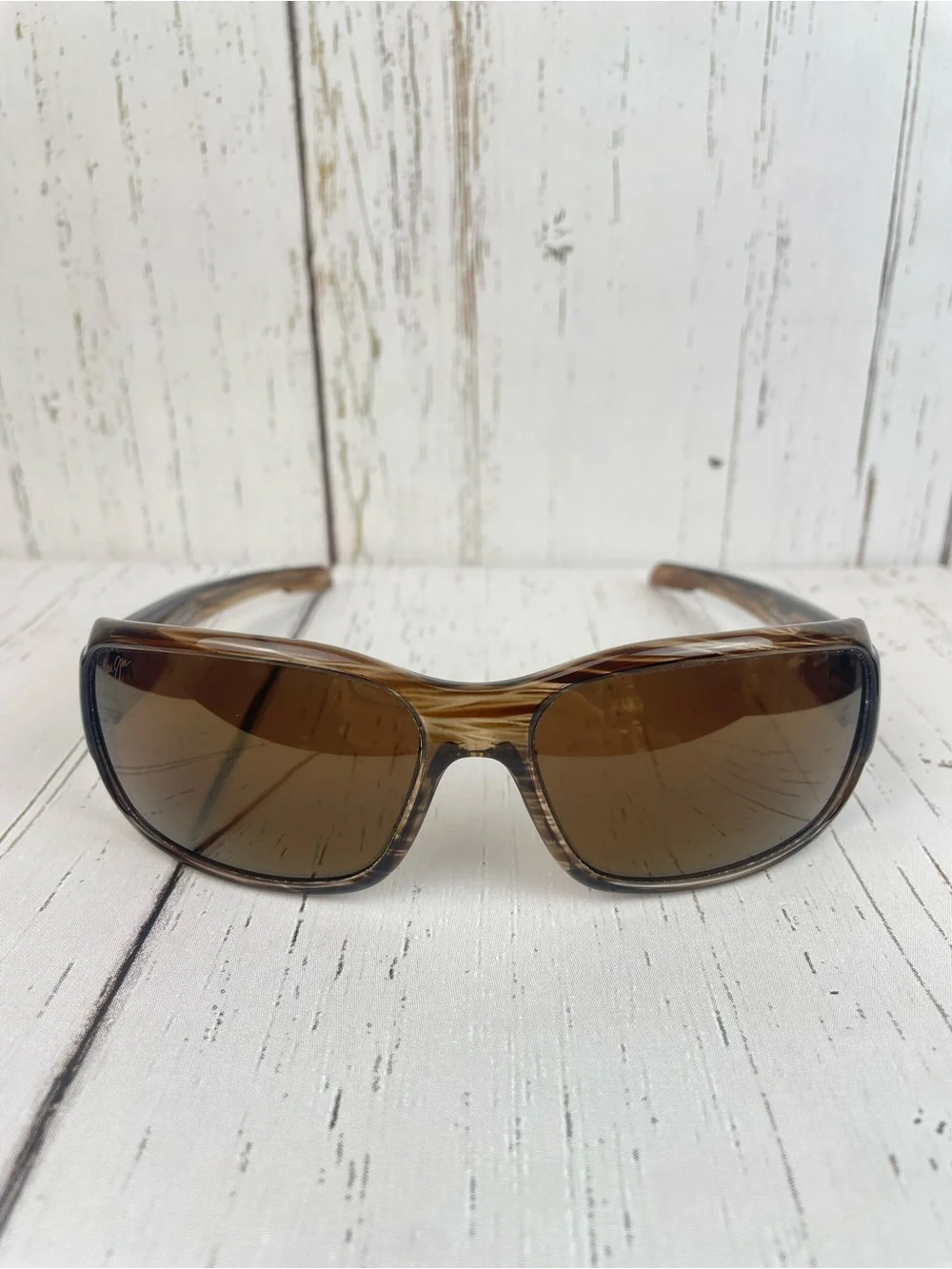 Maui Jim‎ Hamoa Beach Polarized Sunglasses *Rootbeer *HCL Bronze